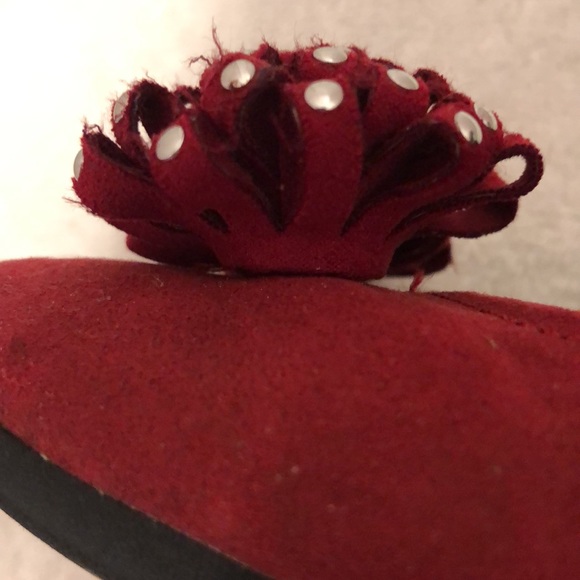 Red Ballerina flats - Picture 5 of 5